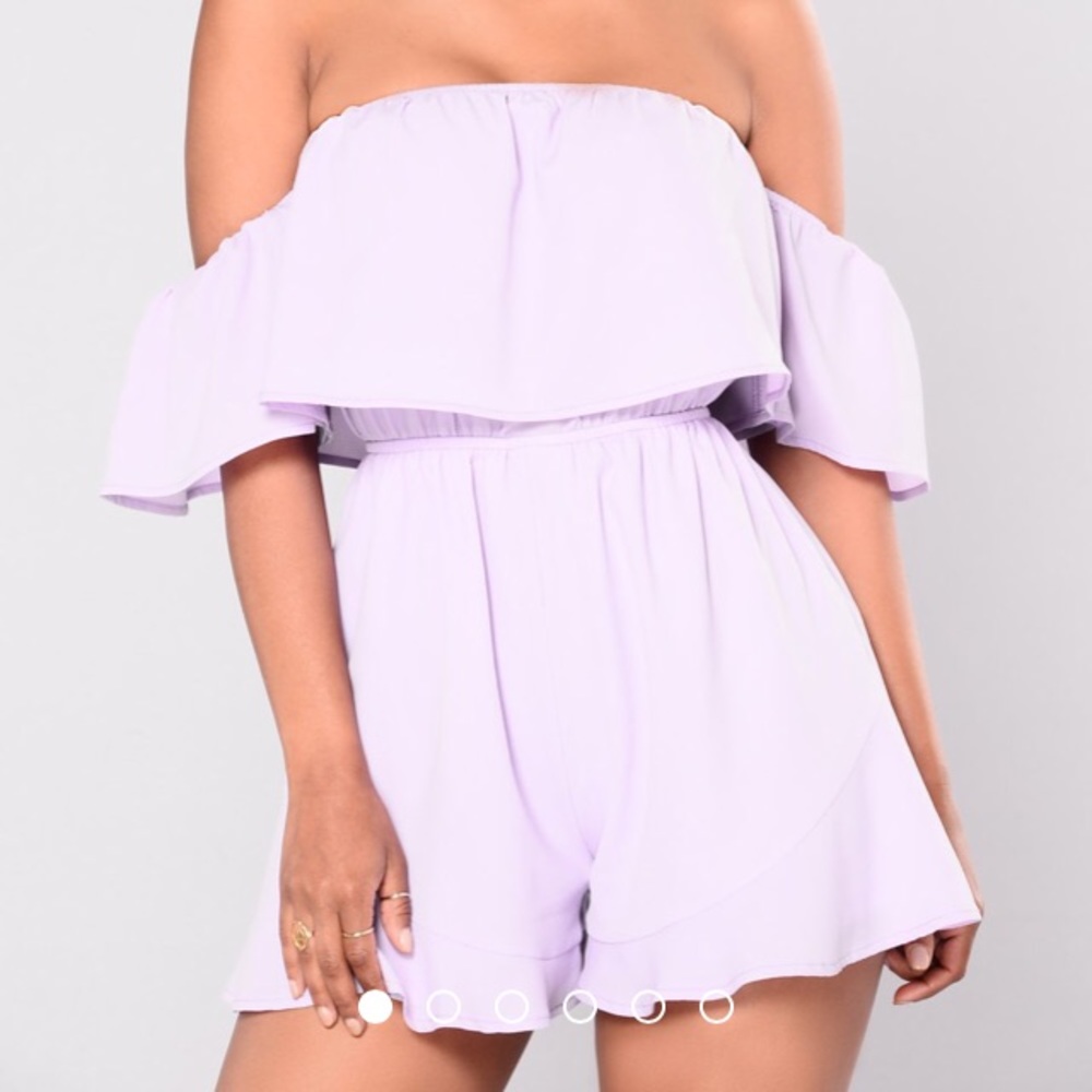 FashionNova off the shoulder romper